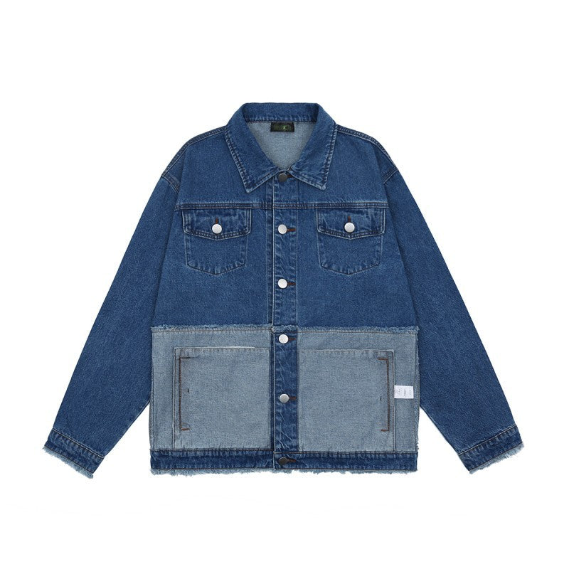 Stitching Loose And Versatile, Denim Jacket Jacket